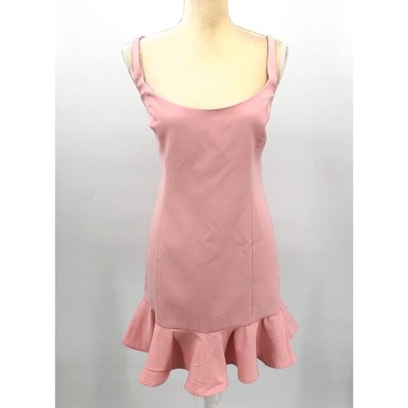 BARDOT Womens Gigi Mini Dress US 12 XL Pink Blossom Sleeveless NWT - Picture 5 of 12